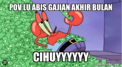 Mr Krabs Money