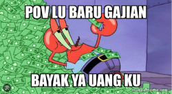 Mr Krabs Money