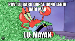 Mr Krabs Money
