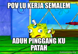 Mocking SpongeBob