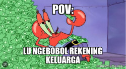 Mr Krabs Money