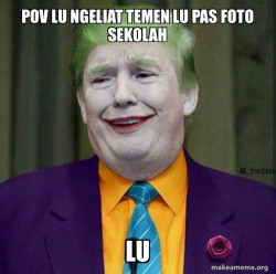 Donald Trump - The Joker