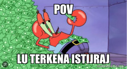 Mr Krabs Money