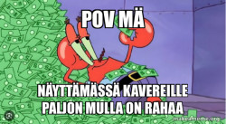 Mr Krabs Money
