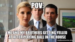 The Trump Kids Eric, Donald Jr and Ivanka