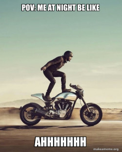 Keanu Reeves Stunt Bike