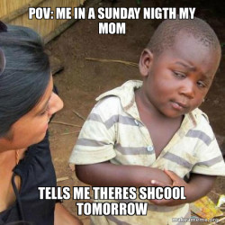 Skeptical Third World Kid