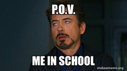 Tony Stark Eye Roll
