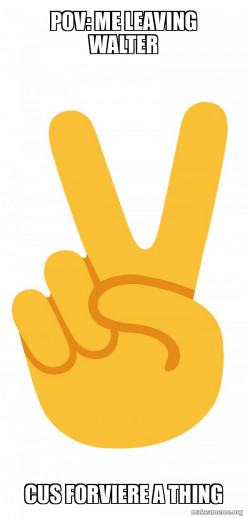 Peace Sign Emoji