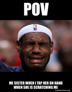 Lebron Crying