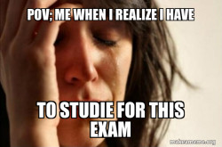 First World Problems
