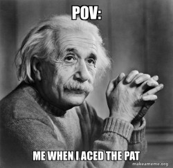 Serious Albert Einstein