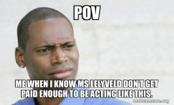 Confused Black Man