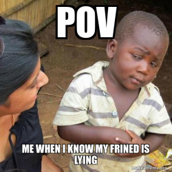 Skeptical Third World Kid