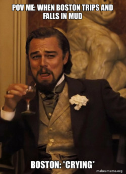 Leonardo DiCaprio Laughing Django