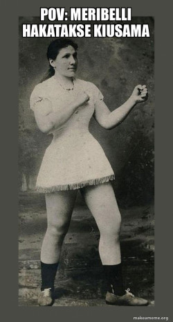 Overly Manly Woman
