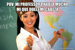 Scumbag Teacher