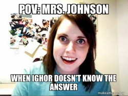 Overly Attached GirlFriend