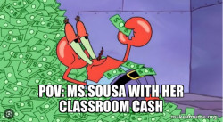 Mr Krabs Money