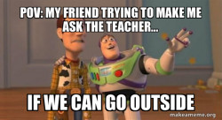 Buzz and Woody (Toy Story) Meme