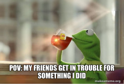 Kermit Drinking Tea