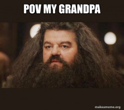 Hagrid - I should not have said that