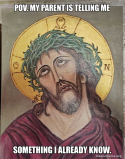 Jesus Is So Done With This Shit