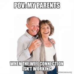 PARENTS laughing