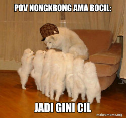 Scumbag Storytelling Dog
