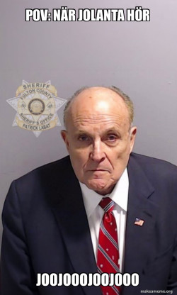 Rudy Giuliani Mugshot