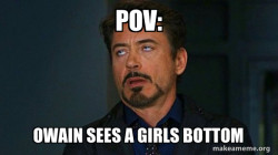 Tony Stark Eye Roll