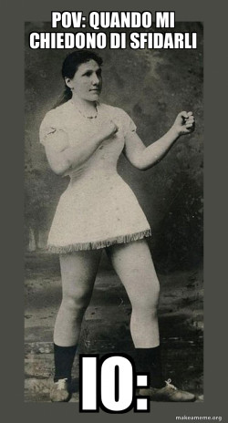 Overly Manly Woman