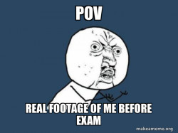 Y U No