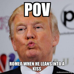 Donald Trump Kissing