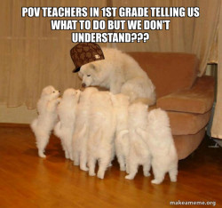 Scumbag Storytelling Dog