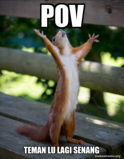 Happy Squirrel