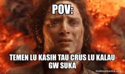Frodo it's over it's done