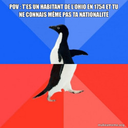 Socially Awkward Awesome Penguin