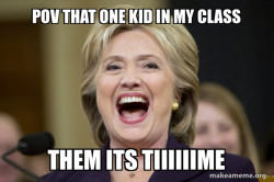 Hillary Clinton Laughs