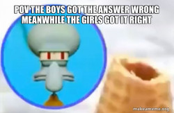 What the Sigma Squidward