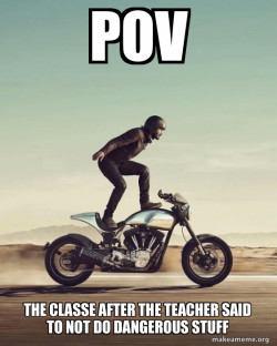 Keanu Reeves Stunt Bike