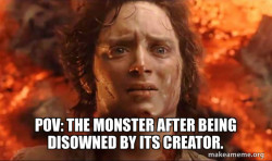 Frodo it's over it's done
