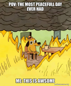 peace day be like  