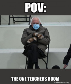 Bernie Sanders at the Inauguration