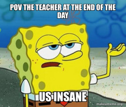 Tough SpongeBob
