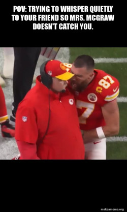 Travis Kelce and Coach