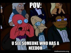 Your meme is bad and you should feel bad - Zoidberg