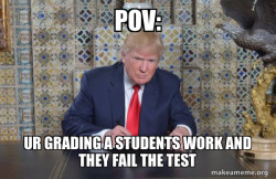 Donald Trump Writing Speech