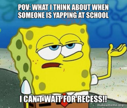 Tough SpongeBob