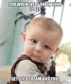 Skeptical Baby